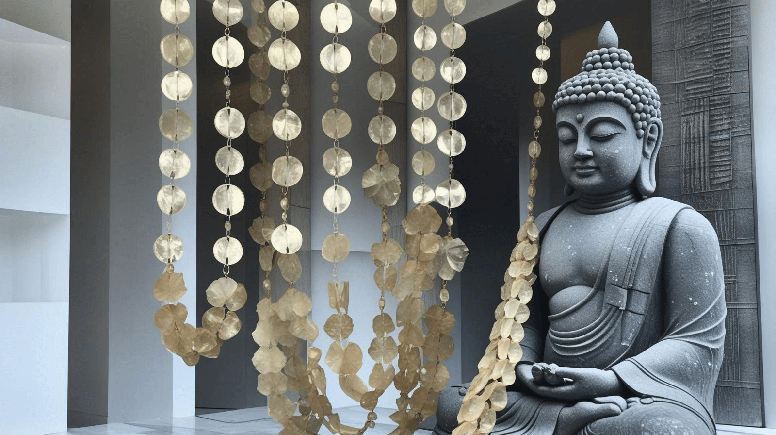 Tuinbeeld, houtgemaakt Boeddha, handgemaakt in Bali. Uniek en authentiek, casa with a Soul