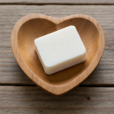 Teak houten hartje 9 cm, leuk om een amber blokje te decoreren. Handgemaakt Bali - Casa with a Soul