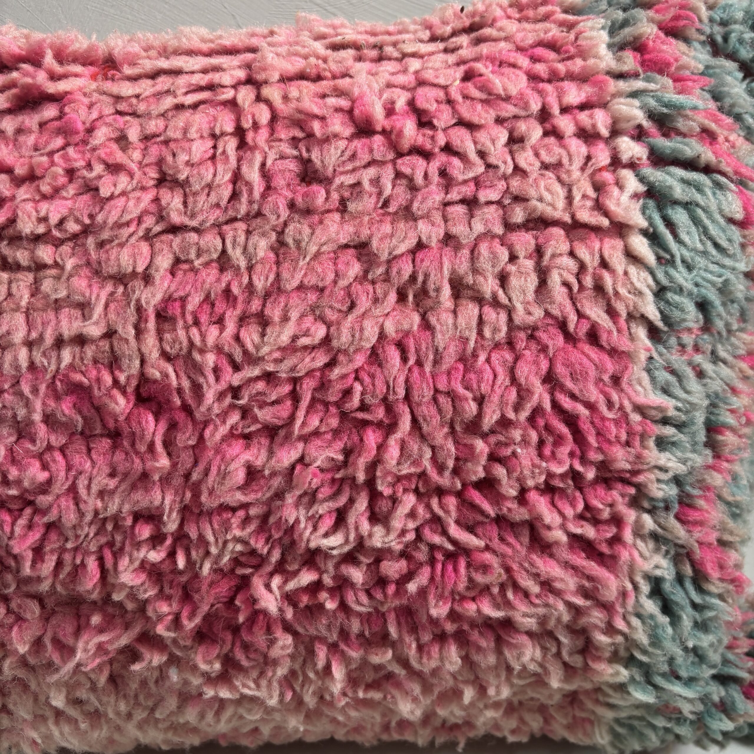 Roze Berber Kussen 40x45 cm - Handgemaakt - Afbeelding 3