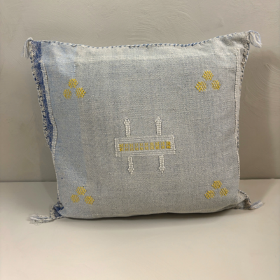 Sabra Silk Kussen Lichtblauw - 45x45 cm - Marrakesh