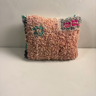 Marokkaans Berber Kussen Bruin - 40x40cm
