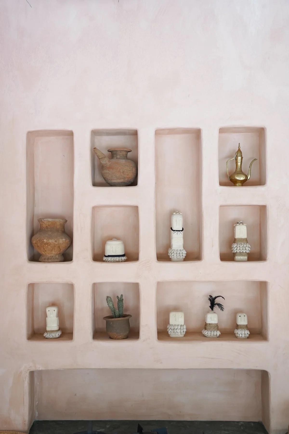 Boho Stone Men met Schelpen – Handgemaakt