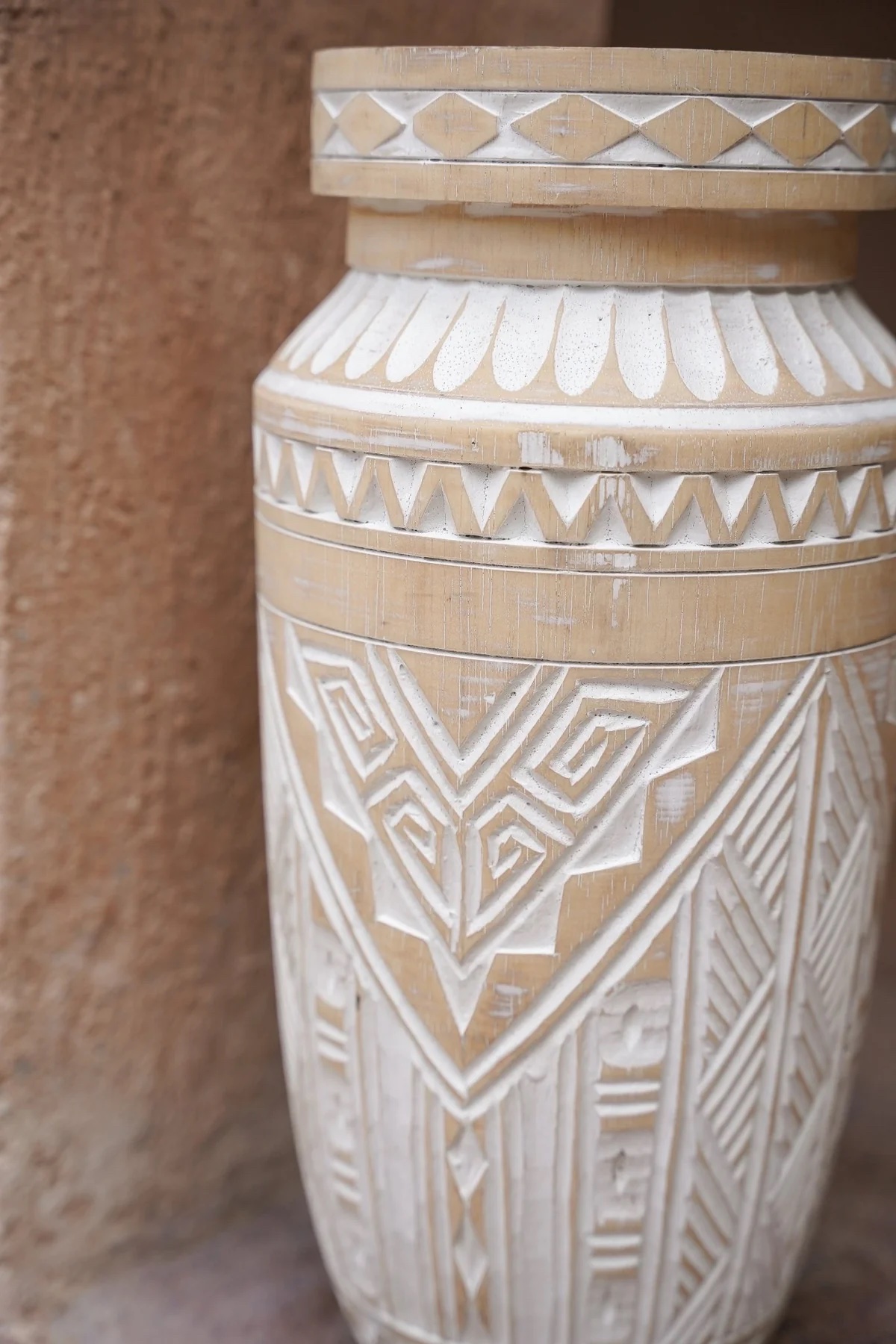 Sumba Vaas XL – Handgemaakt Kunstwerk uit Bali - Afbeelding 4