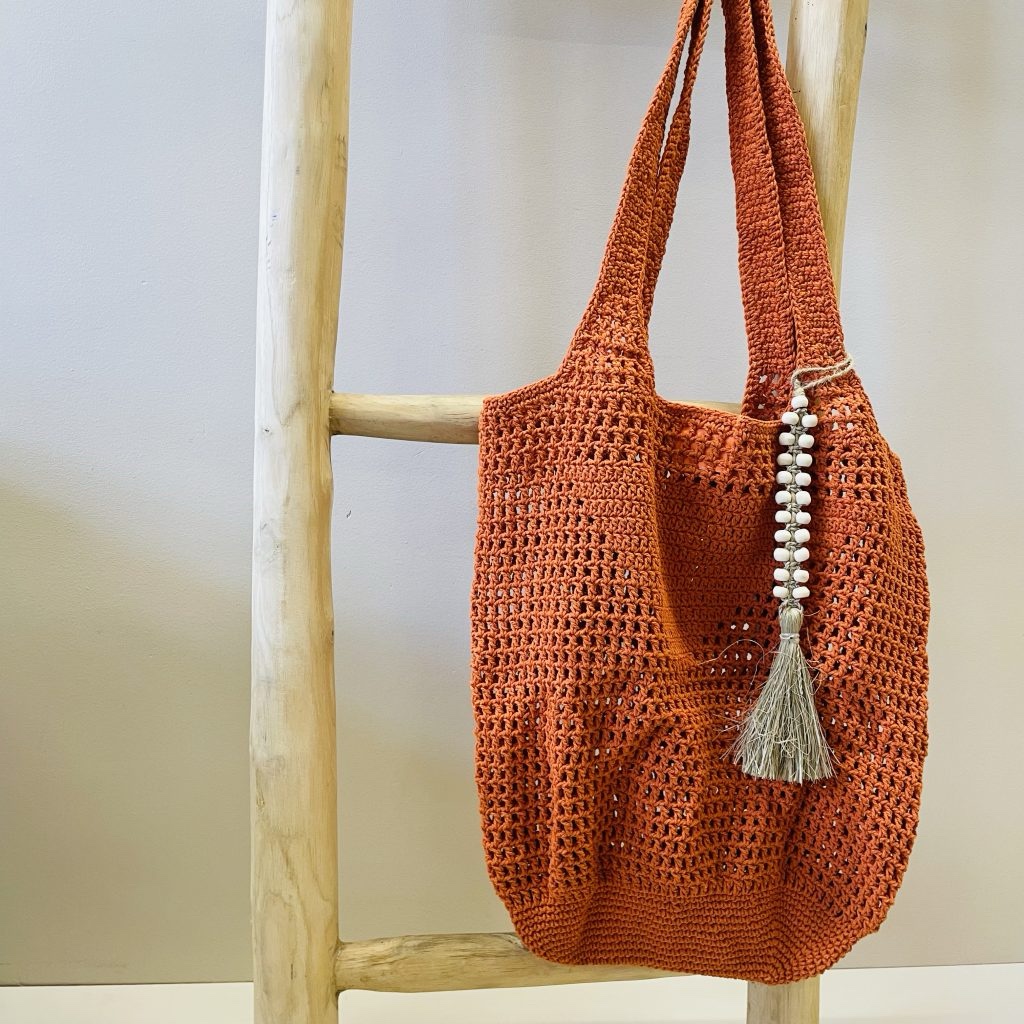 Decoratieve Hanger met Kralen en Kwastje – uit Bali - Afbeelding 3