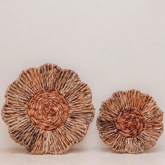 Melaya Bloem Wanddecoratie – Handgemaakt in Bali